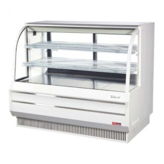 Turbo Air TCGB-60DR 60" Curved Glass Dry Bakery Case