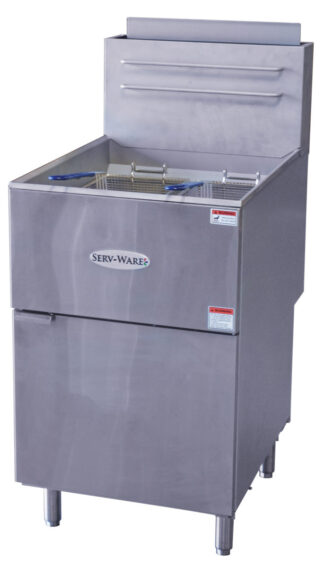 Item # 9: GAS FLOOR FRYER Serv‐Ware Model SGF‐70L