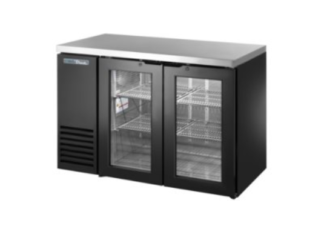 BACK BAR CABINET, REFRIGERATED True Mfg. ‐ General Foodservice Model No. TBB24‐48‐2G‐Z1‐SFT‐B‐ 1