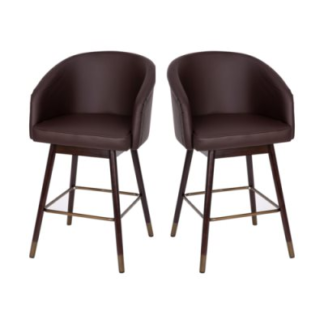 BAR STOOL Flash Furniture Model No. 2‐AY‐1928‐26‐BR‐GG