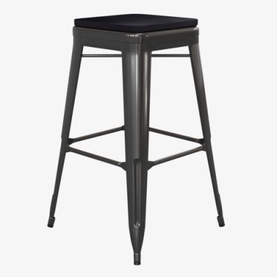 BAR STOOL Flash Furniture Model No. 4‐ET‐31320‐30‐BK‐R‐PL2B‐GG