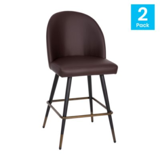 BAR STOOL Flash Furniture Model No. AY‐1026H‐26‐BR‐GG