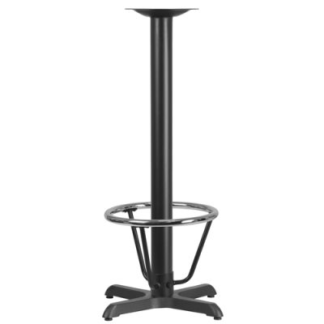 METAL TABLE BASE Flash Furniture Model No. XU‐T2222‐BAR‐3CFR‐GG