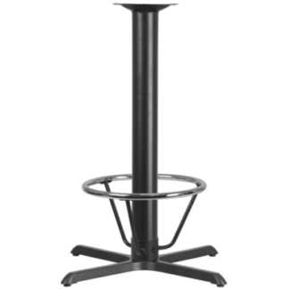 METAL TABLE BASE Flash Furniture Model No. XU‐T3333‐BAR‐4CFR‐GG