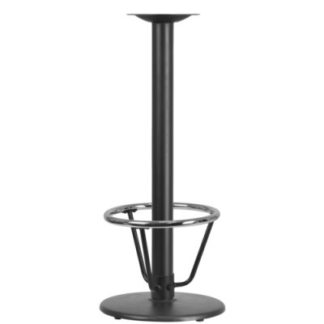 METAL TABLE BASE Flash Furniture Model No. XU‐TR18‐BAR‐3CFR‐GG