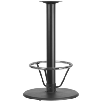 METAL TABLE BASE Flash Furniture Model No. XU‐TR24‐BAR‐4CFR‐GG