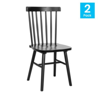 CHAIR Flash Furniture Model No. ZH‐8101WR‐BK‐2‐GG